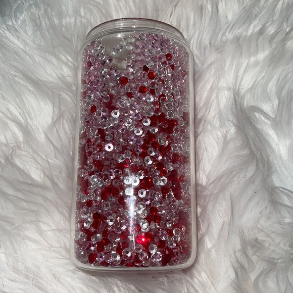16oz Bling Glass Can Rhinestones - Picture 2 of 6